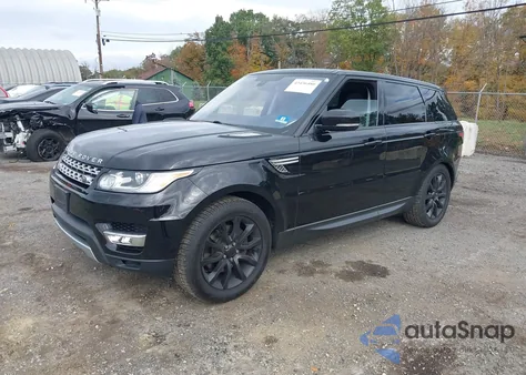2016 Land Rover Range Rover Sport 3.0L V6 Supercharged Hse z USA, uszkodzony, nr VIN SALWR2VF8GA645839